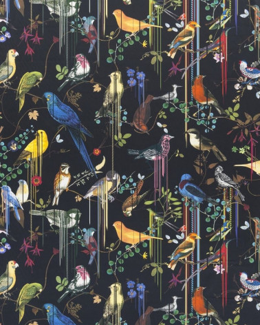 Telas Birds Sinfonia  de la marca Christian Lacroix de estilo Animales