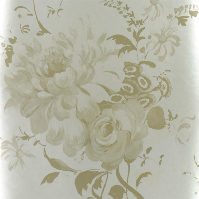 Papel Pintado con estilo Flores modelo Acueducto de la marca Designers Guild