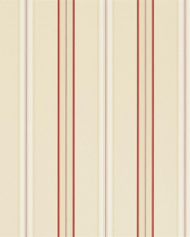 Papel Pintado con estilo Rayas modelo Dunston Stripe de la marca Ralph Lauren