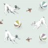 Papel Pintado Playful Pets de la marca Atelier Wall de estilo Juvenil