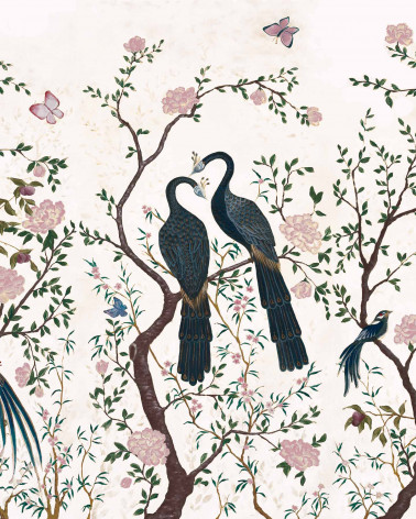 Murales Edo seda de Coordonné estilo Animales