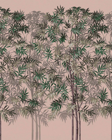 Murales Mythical seda de Coordonné estilo Botánico