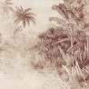 Murales Congo lino de Tres Tintas estilo Tropical