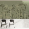 Murales Bambú de Tres Tintas estilo Botánico