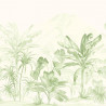 Murales Ikoma de Wallquest estilo Botánico
