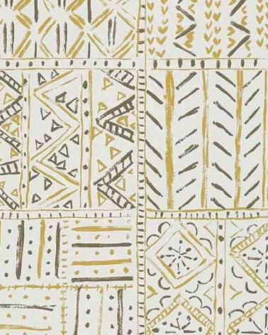 Papel Pintado CLOISTERS de Nina Campbell estilo Geométrico