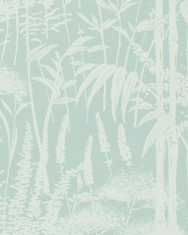 Papel Pintado POITEAU de Nina Campbell estilo Botánico