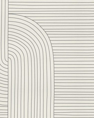 Murales Lines de Les Dominotiers estilo Geométrico