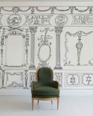 Murales Suite Impériale de Les Dominotiers estilo Clásico