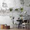 Murales Plants & Brick Wall de Les Dominotiers estilo Ladrillo