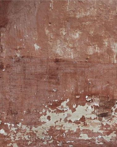 Murales Red Patina Wall de Les Dominotiers estilo Texturas