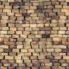 Murales Wood Blocks Wall de Les Dominotiers estilo Fotomurales