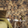 Murales Wood Blocks Wall de Les Dominotiers estilo Fotomurales