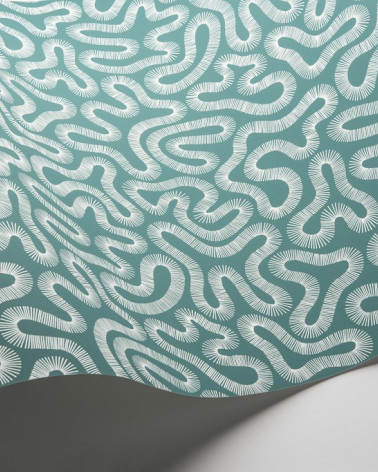 Papel Pintado Coral de Missprint estilo Geométrico