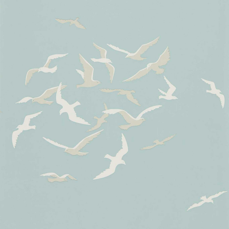 Papel Pintado LARINA de Sanderson estilo Pájaros