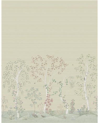 Murales Seasonal Woods Grasscloth de Cole & Son estilo Paisaje