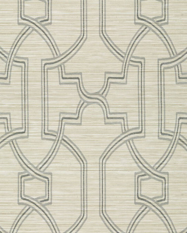 Papel Pintado PROMENADE  de Thibaut estilo Geométrico