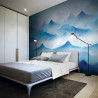 Murales MOUNTAIN BLUE de Jannelli & Volpi estilo Paisaje