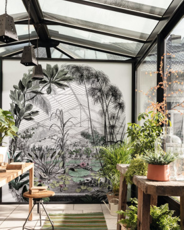 Papel Pintado Panoramique Jardin D'hiver de Caselio estilo Botánico
