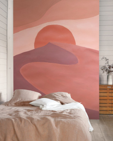 Papel Pintado Panoramique Sunset Desert de Caselio estilo Paisaje