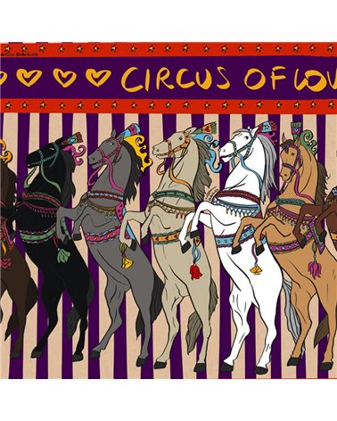 Papel Pintado CRAZY HORSE de Alessandro Enriquez estilo Animales