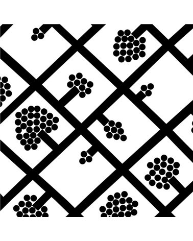 Papel Pintado SPALJE de Marimekko estilo Geométrico