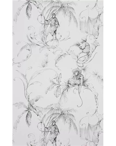 Papel Pintado BARVARY TOILE de Nina Campbell estilo Tropical