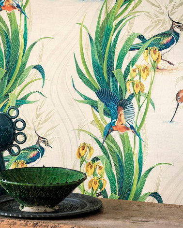 Papel Pintado HALCYON de Osborne & Little estilo Botánico