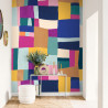 Murales WONDERFULL PATCHWORK 250x250 de Caselio estilo Geométrico