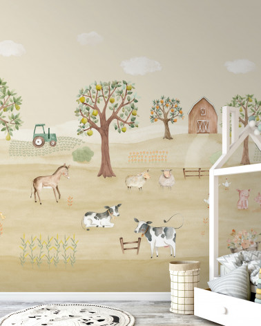 Murales FARM de ICH estilo Infantil