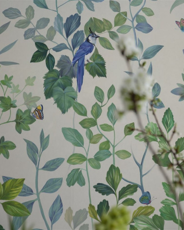Murales VOLIERE de Designers Guild estilo Botánico