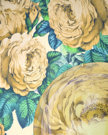 Papel Pintado THE ROSE de John Derian estilo Flores