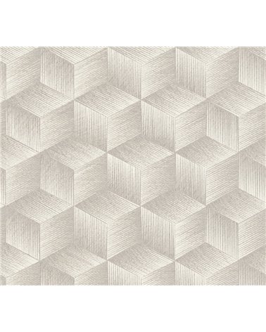 Papel Pintado PAPEL PINTADO 3D BLOCKS de As Création estilo Geométrico