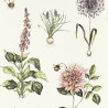 Papel Pintado Roseraie de Clarke & Clarke estilo Botánico