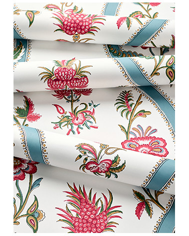 Papel Pintado Ribbon Floral de Thibaut estilo Flores