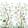 Murales Charleston Garden Grasscloth Mural de Wallquest estilo Arboles