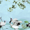 Murales Crane Mural de Wallquest estilo Pájaros