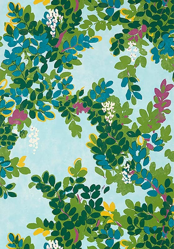 Papel Pintado CENTRAL PARK de la marca THIBAUT estilo Botánico
