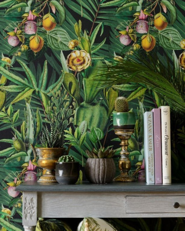 Mural con estilo Tropical modelo Luscious Flora de la marca Mind the Gap