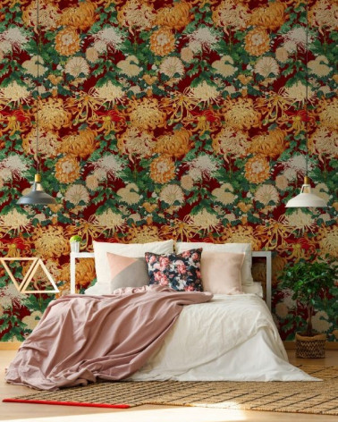 Mural con estilo Flores modelo Chrysanthemums de la marca Mind the Gap