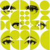 Mural con estilo Geometrico modelo Eyes and circles de la marca Mind the Gap