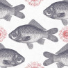Mural con estilo Marinero modelo Fish de la marca Mind the Gap