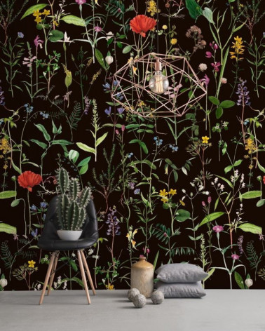 Mural con estilo Botánico modelo Aquafleur de la marca Mind the Gap