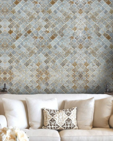 Mural con estilo Geometrico modelo Morocco Tiles de la marca Mind the Gap