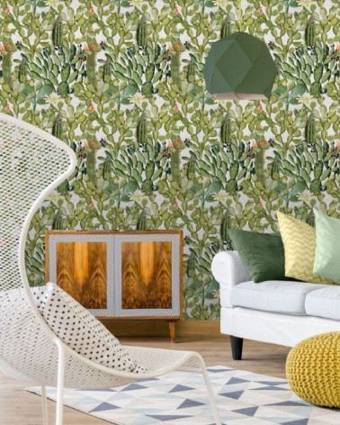 Mural con estilo Botánico modelo Opuntia de la marca Mind the Gap