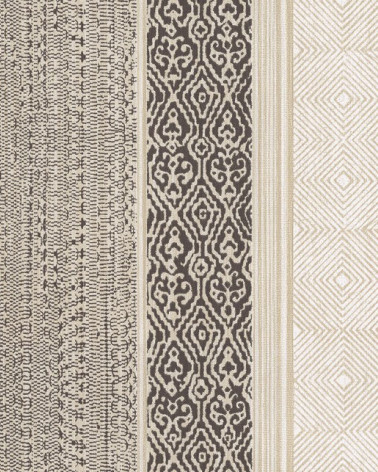Papel Pintado con estilo Étnico modelo Tapestry Stripe de la marca Eijffinger
