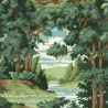 Papel Pintado con estilo Botánico modelo Forest Lake Scenic de la marca York Wallcoverings