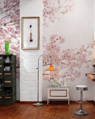 Mural con estilo Botánico modelo Blossom almond tree de la marca Coordonné