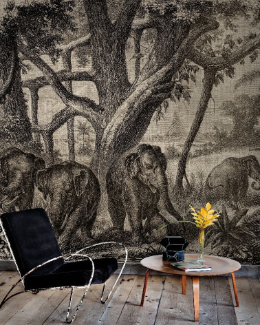 Mural con estilo Paisaje modelo Elephants de la marca Coordonné