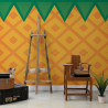 Mural con estilo Geometrico modelo Fruit pineapple de la marca Coordonné
